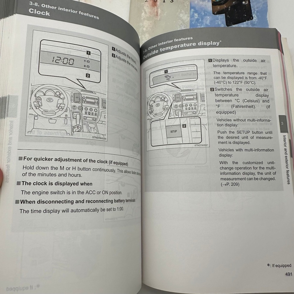 2013 Toyota Tundra Owners Manual OEM Set w/ Quick Reference - Picture 2 of 7